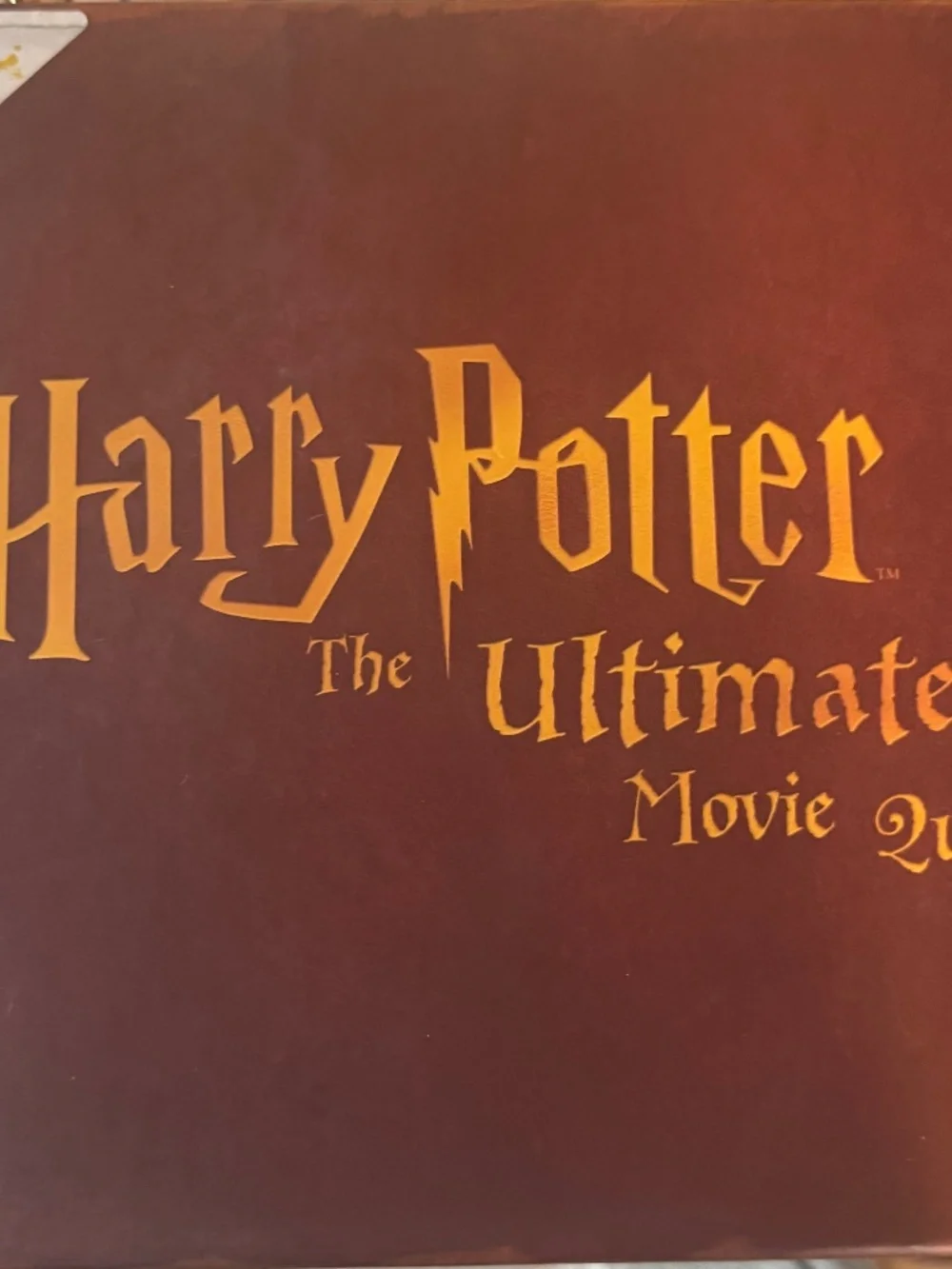 Harry Potter Ultimate movie quiz game